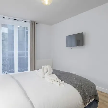 11.appart 4pers#1 Bedroom#pigalle#opera#paris 9
