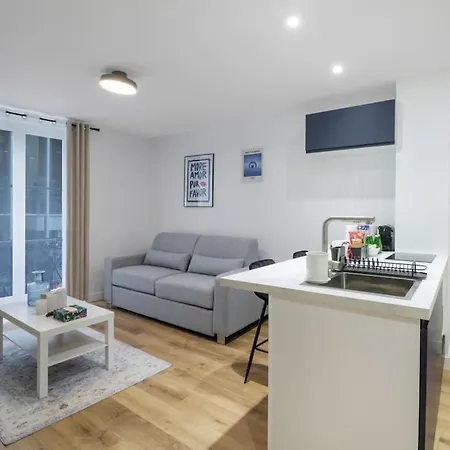 11.appart 4pers#1 Bedroom#pigalle#opera#paris 9 Daire *