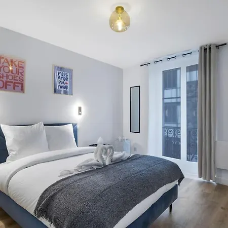 11.appart 4pers#1 Bedroom#pigalle#opera#paris 9 *